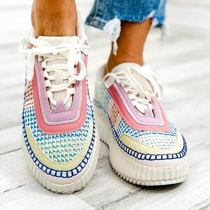 Corky’s Adventure Pastel Sneakers - Size 6